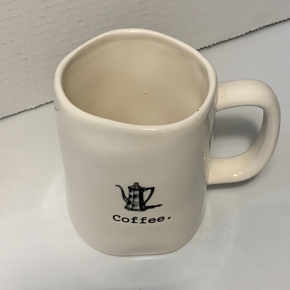 Rae Dunn Coffee Mug with picture of a coffee pot. In great condition. - Picture 3 of 7